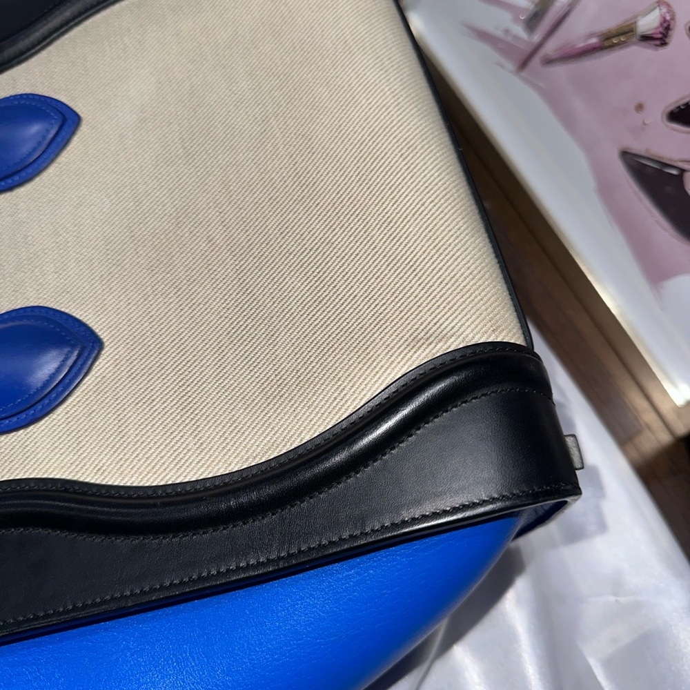 Celine Blue and Black Women's Bag - Picture 11 of 12